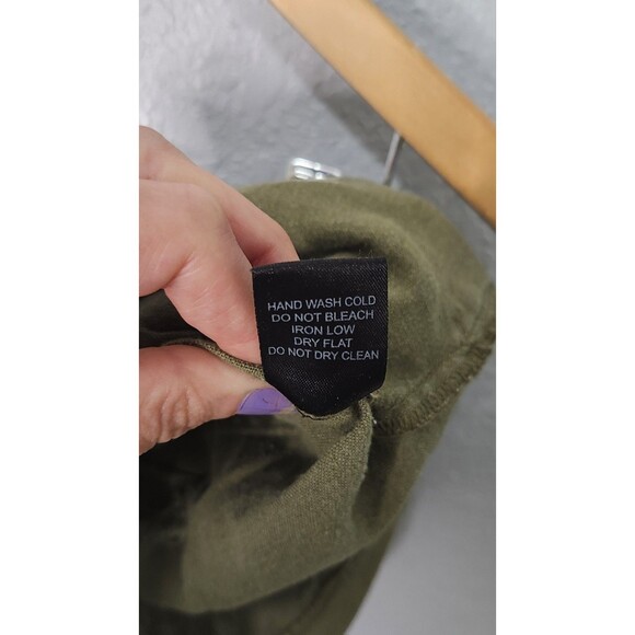 Iris Womens Olive Green Pull-On Drawstring Shorts Size XL - Picture 6 of 6